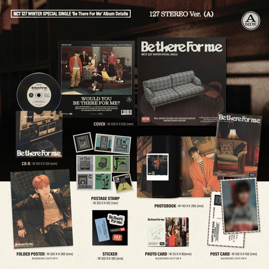 NCT127 Winter Special Single Album Be There For Me (127 Stereo Version)