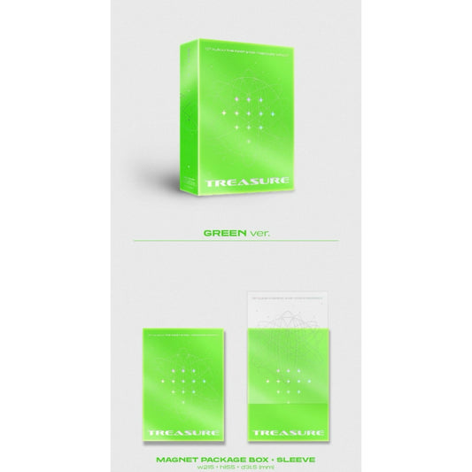Treasure 1st Album [ The First Chapter: TREASURE EFFECT ] Green Version