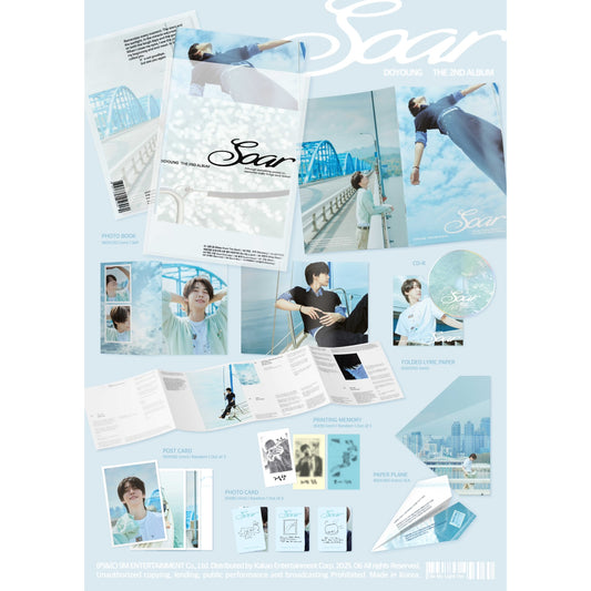 (Preorder) Doyoung (NCT) - 2nd Mini Album Soar (Be My Light Ver)