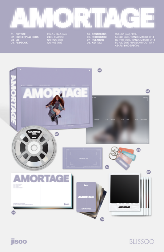Jisoo (BLACKPINK) Mini Album AMORTAGE